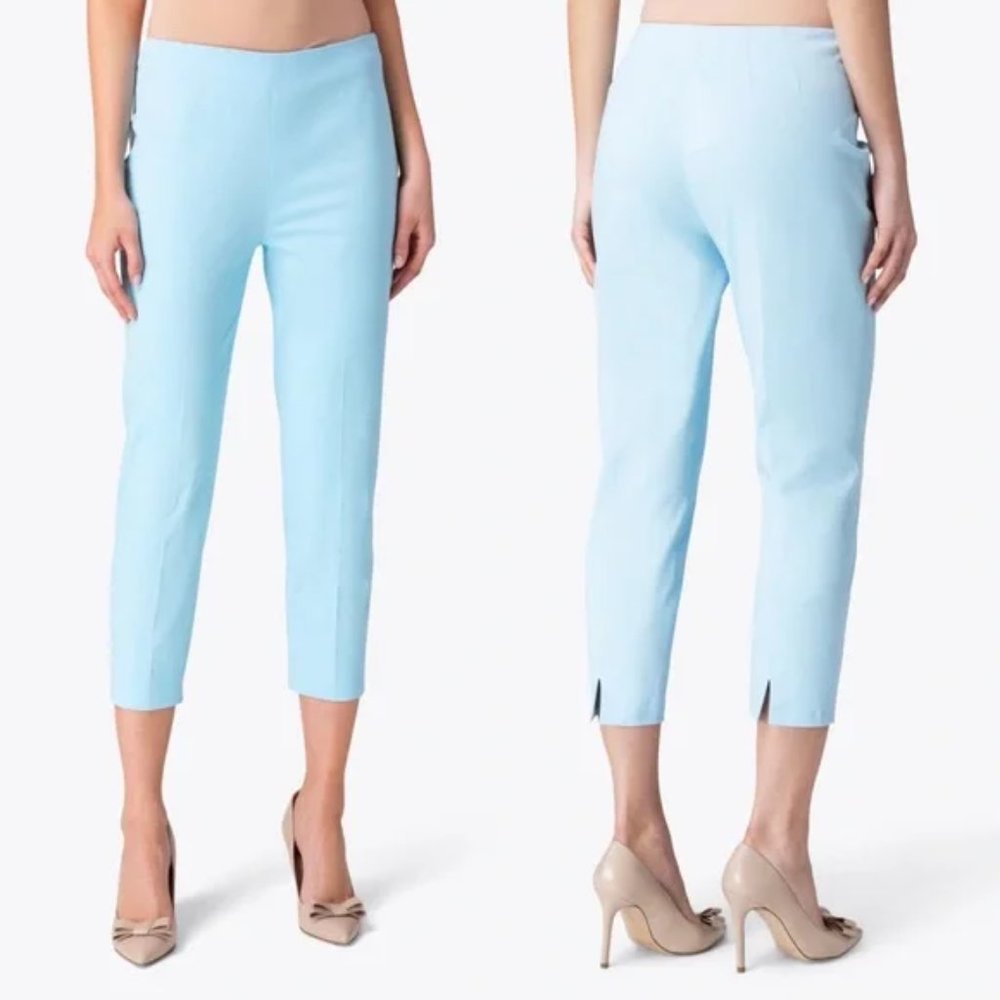 Leggiadro Cotton Stretch Slim Fit Pant Capri - Picture 9 of 9